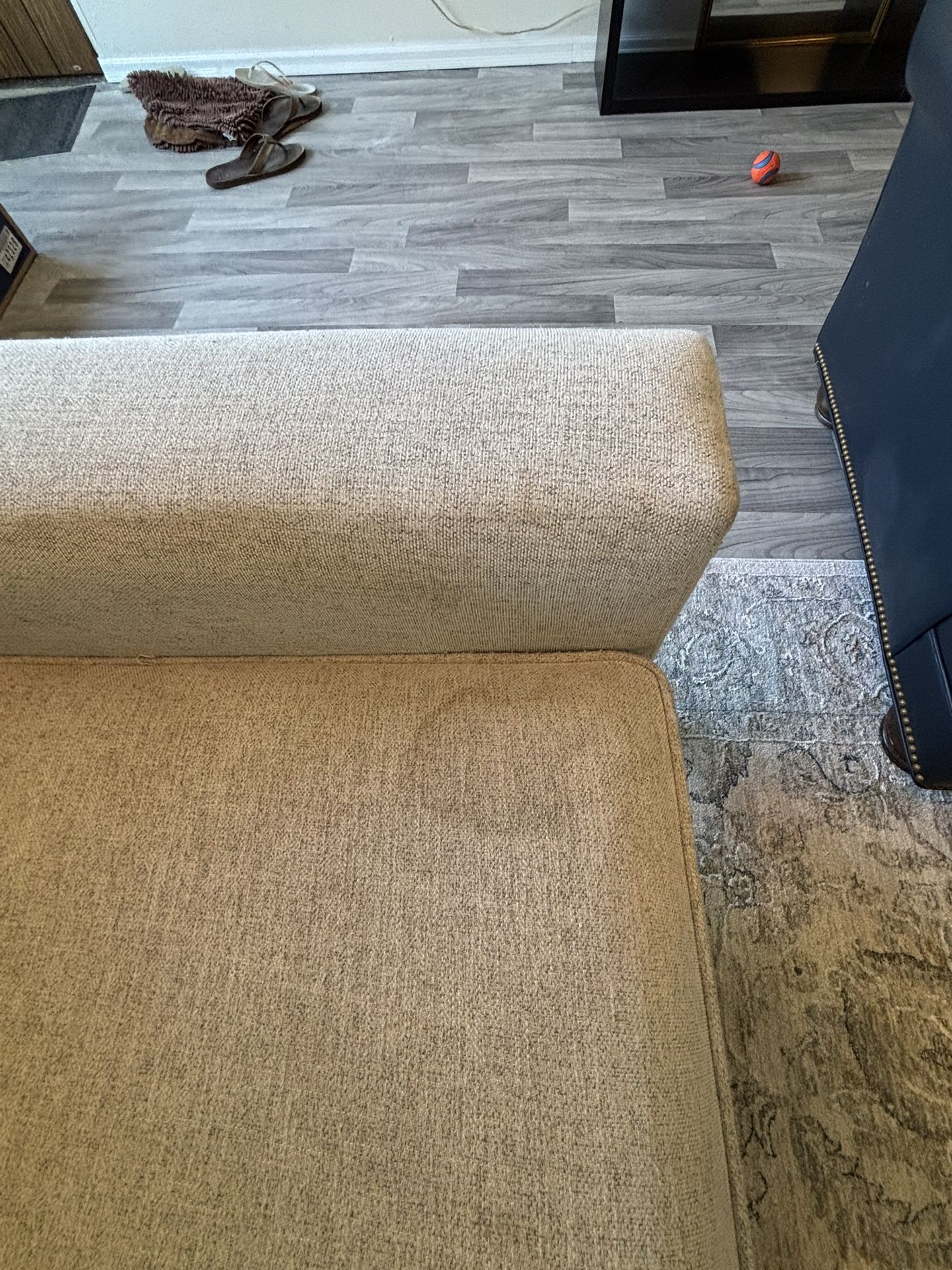 Light Gray Mid century Couch 