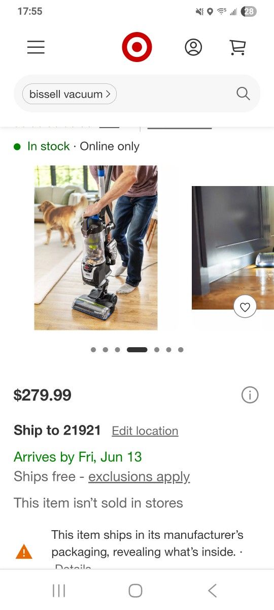 Vacuum Bissell Pet Hair