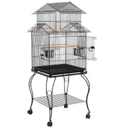 Yaheetech Large Bird Parrot Cage 55 Inch 🌱