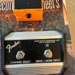 Genuine Fender 2-Button Footswitch for Hot Rod DeVille/Deluxe