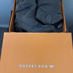 Brown Rocket Dog Cowboy Boots 