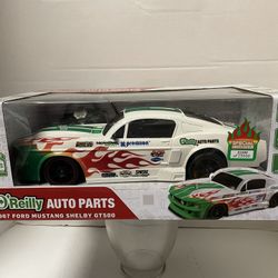 Collectors O'Reilly Auto Parts 1967 Ford Mustang Shelby GT500 RC Car NIB 