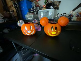 Disney candy buckets for Halloween
