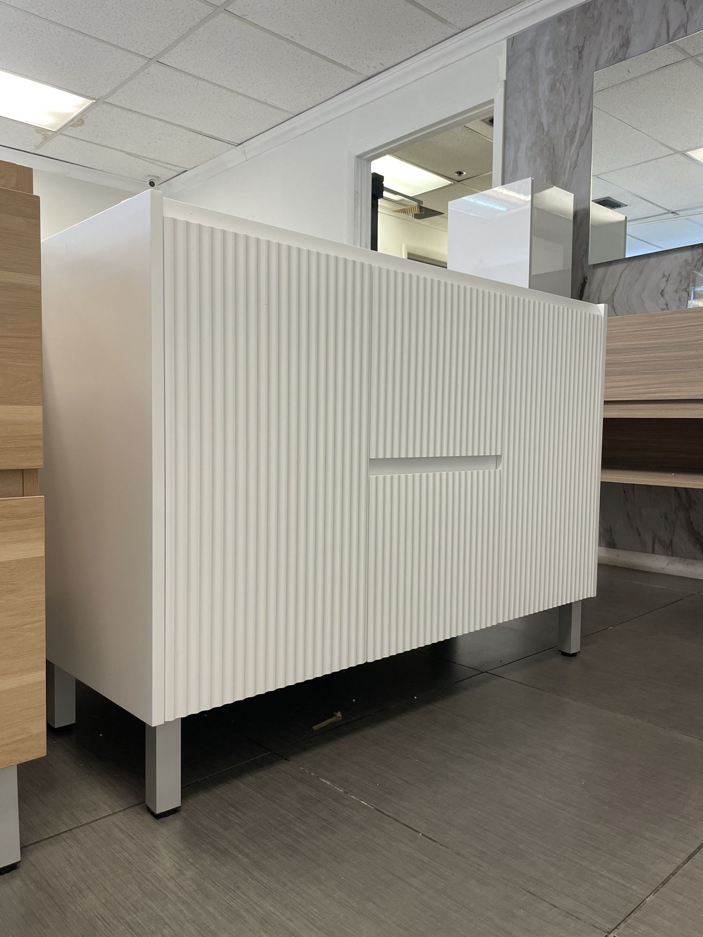 NEW ~ Modern PVC Bathroom Vanity - 48 inches