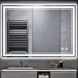 40 x 32'' LED Mirror for Bathroom Dimmable