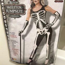 Skeleton Jumpsuit Custome