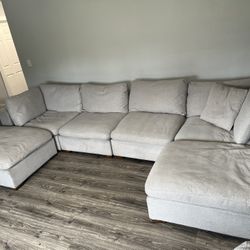 6 Piece Thomasville Modular Sectional Couch