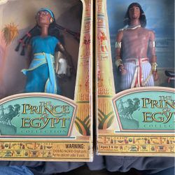 ‘98 the Prince of Egypt Dolls 