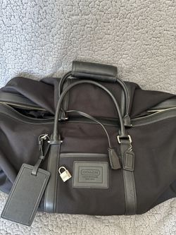 Coach duffel bag