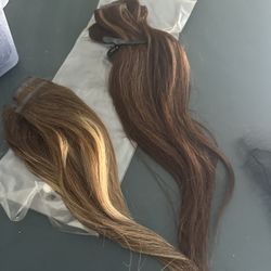 16-18 In 💯 Remy Human Hair Clip Ins