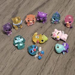 Lot 12 Hatchimals Small Animal Colectible Toys