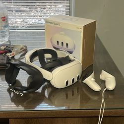 Meta Quest 3 With Elite Strap And Sports Face Interface 