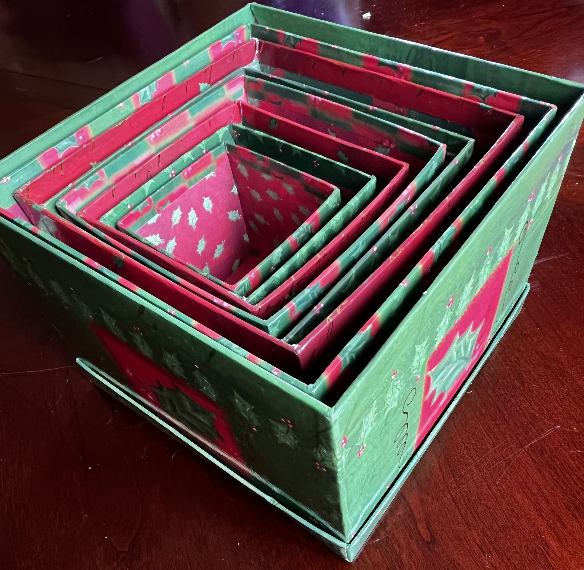 Barrington Studios Limited Holiday Nesting Boxes This The Season 8