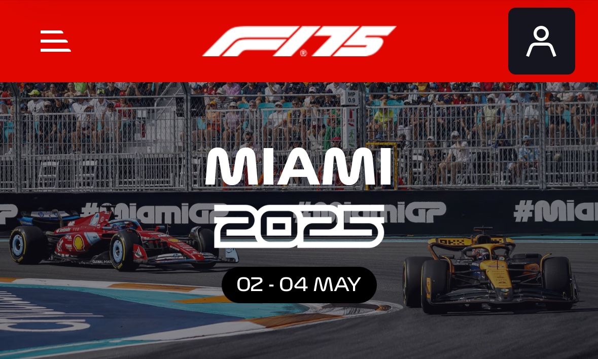 F1 Miami GP - Sunday Only