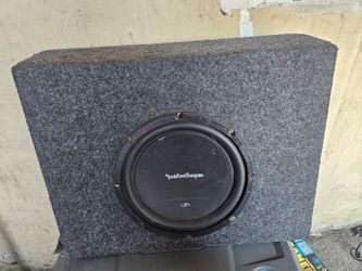 Rockford fosgate 10 inch sub speaker