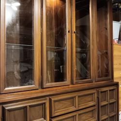 Elegant Vintage Hutch