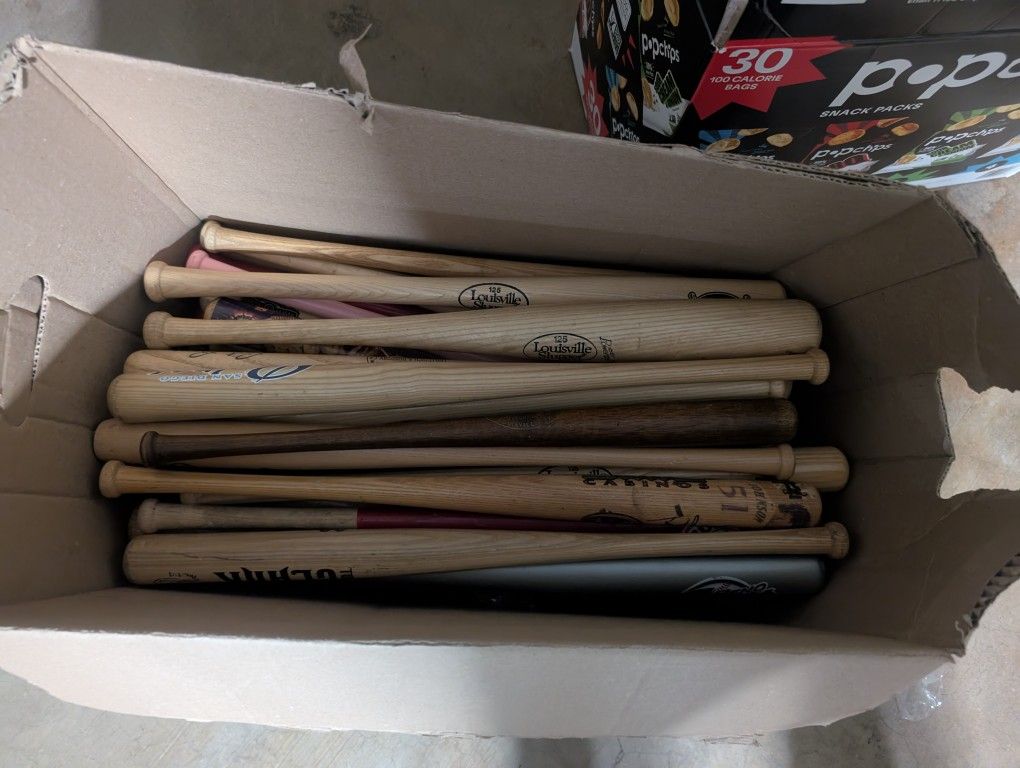 Collectable mini Baseball Bats
