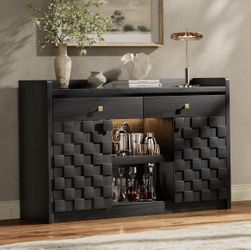 Mosaic bar buffet cabinet sideboard