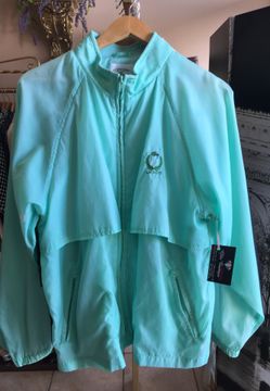 Vintage seafoam Lacoste windbreaker size medium
