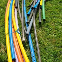Assorted Sizes Of Fiberoptic Conduit