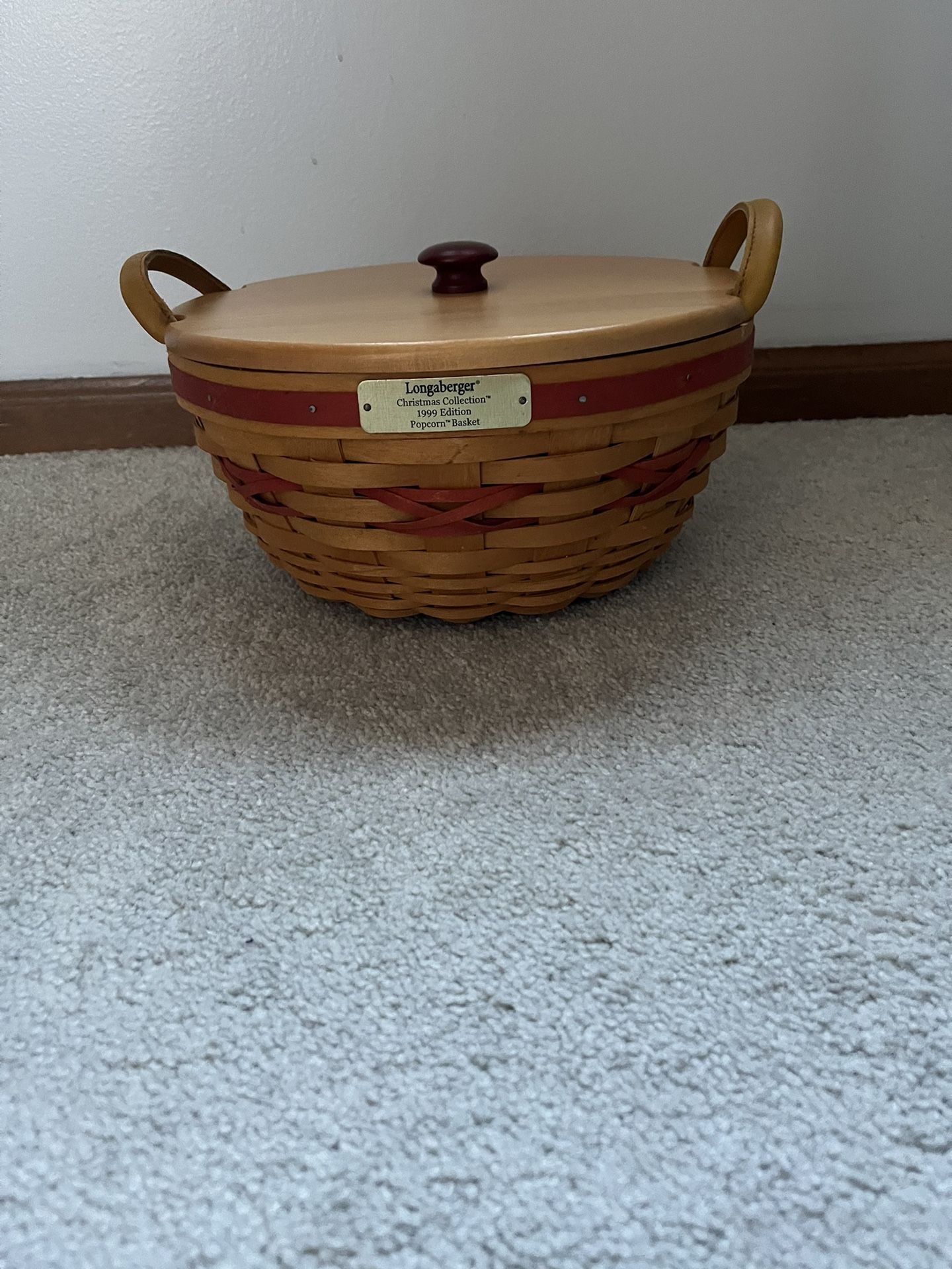Longaberger, Popcorn Basket