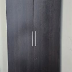Wooden Cabinet with Shelves