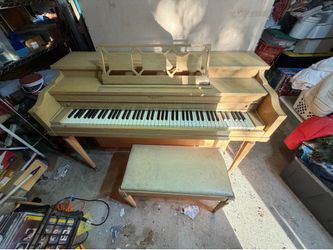 1950’s White Oak Piano