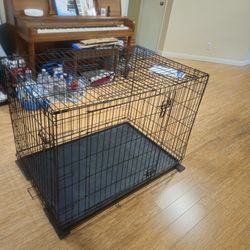 LARGE BREED DOG CAGE - FOLDABLE