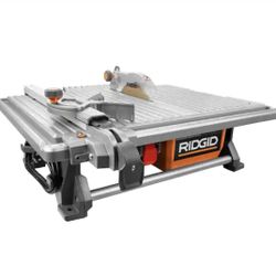 NEW - RIDGID 6.5-Amp 7 in. Blade Corded Table Top Wet Tile Saw