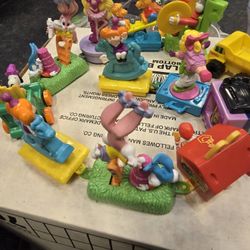 1994 McDonald's Birthday Train Figurines Toys Selling Together Like New