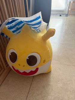 Pinkfong Baby Shark Inflatable Bouncy Ride-On