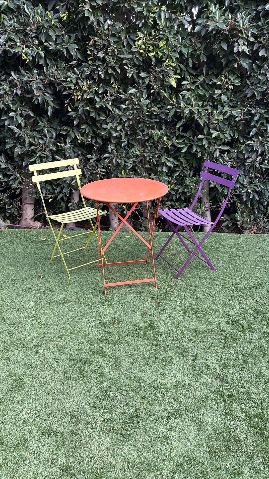 Metal Patio Furniture Set