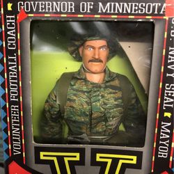 Jesse Ventura Us Navy Action Figure In Box