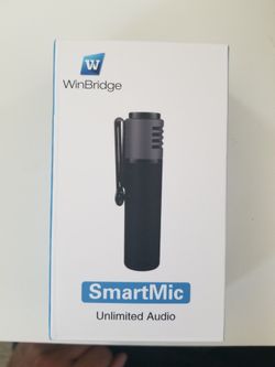Portable Bluetooth Lapel Lavelier Lav Mic Microphone Videography Film