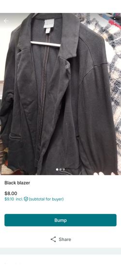 Black blazer