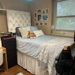 White Headboard Dorm