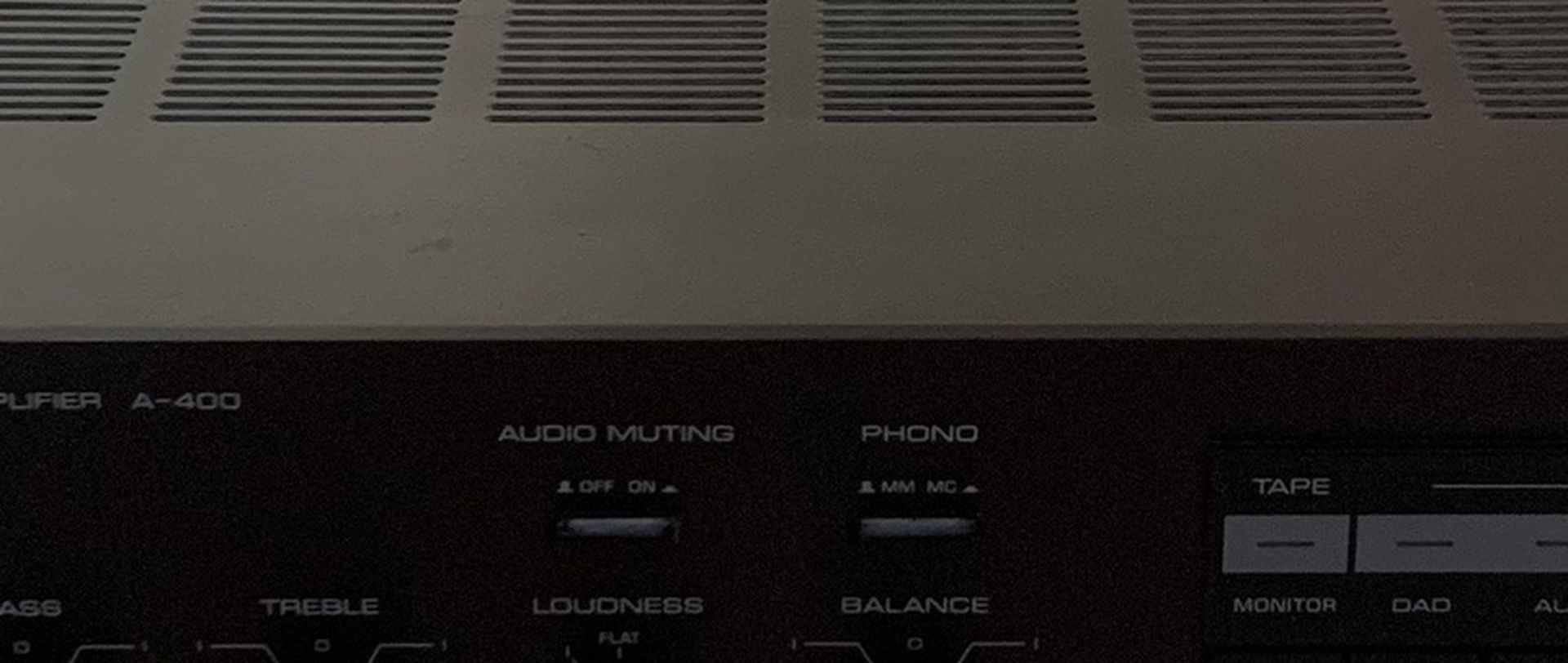 Yamaha Natural Sound Stereo Amplifier A-400
