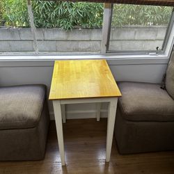 Wooden Extendable Side Table | End table