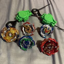 Beyblades Lot Of 6