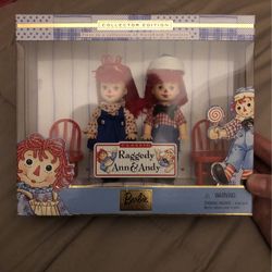 Barbie collectible Raggedy Ann and Andy