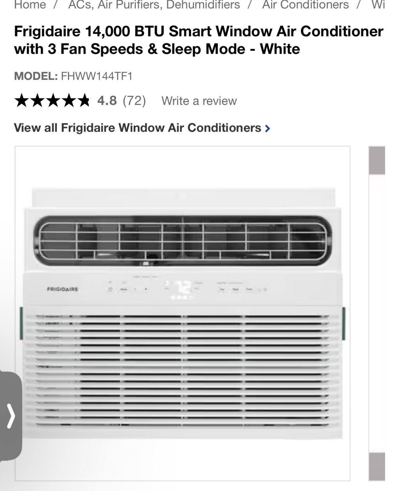 14,000 Btu Air Conditioner