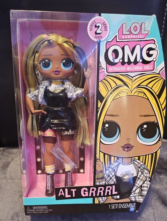 LOL Surprise OMG Alt Grrrl Fashion Doll-Series 2