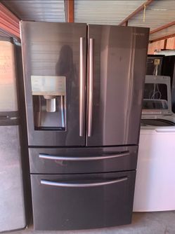 Samsung Stainless Steel Refrigerator And Freezer