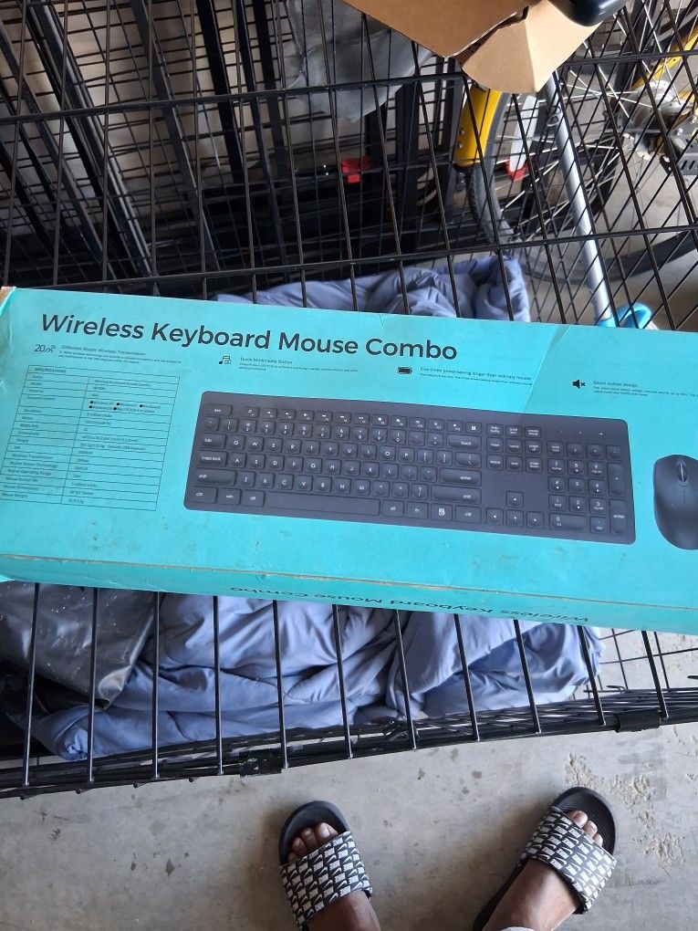 Wireless Keyboard And Mouse Combo
