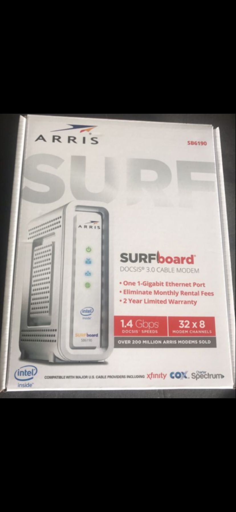 Arric Cable Modem Surfboard Docsis 3.0 brand new