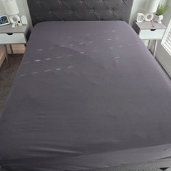 ZINUS Shalini Upholstered Platform Bed Frame FULL – $80