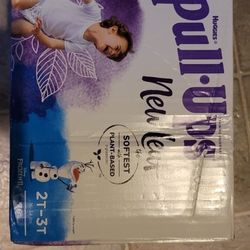 Huggies new leaf pull up diapers size 2t-3t 76 count new