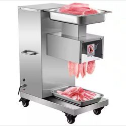 Commercial Meat Cutter Machine 750 Watt Stainless Steel Electric Meat Slicer Meat Slicers for Home Use