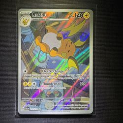 Raichu Pokemon Cards 