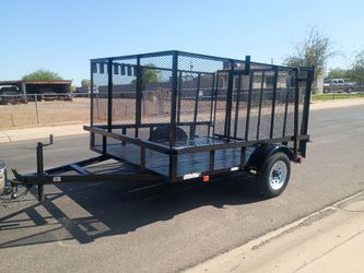 Landscaping trailer